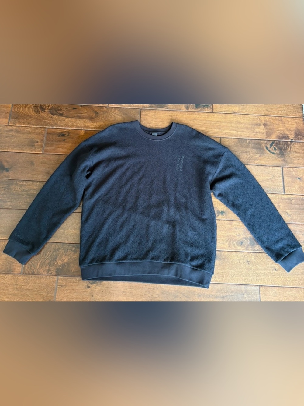 Chrome Hearts Black Crewneck Monogram